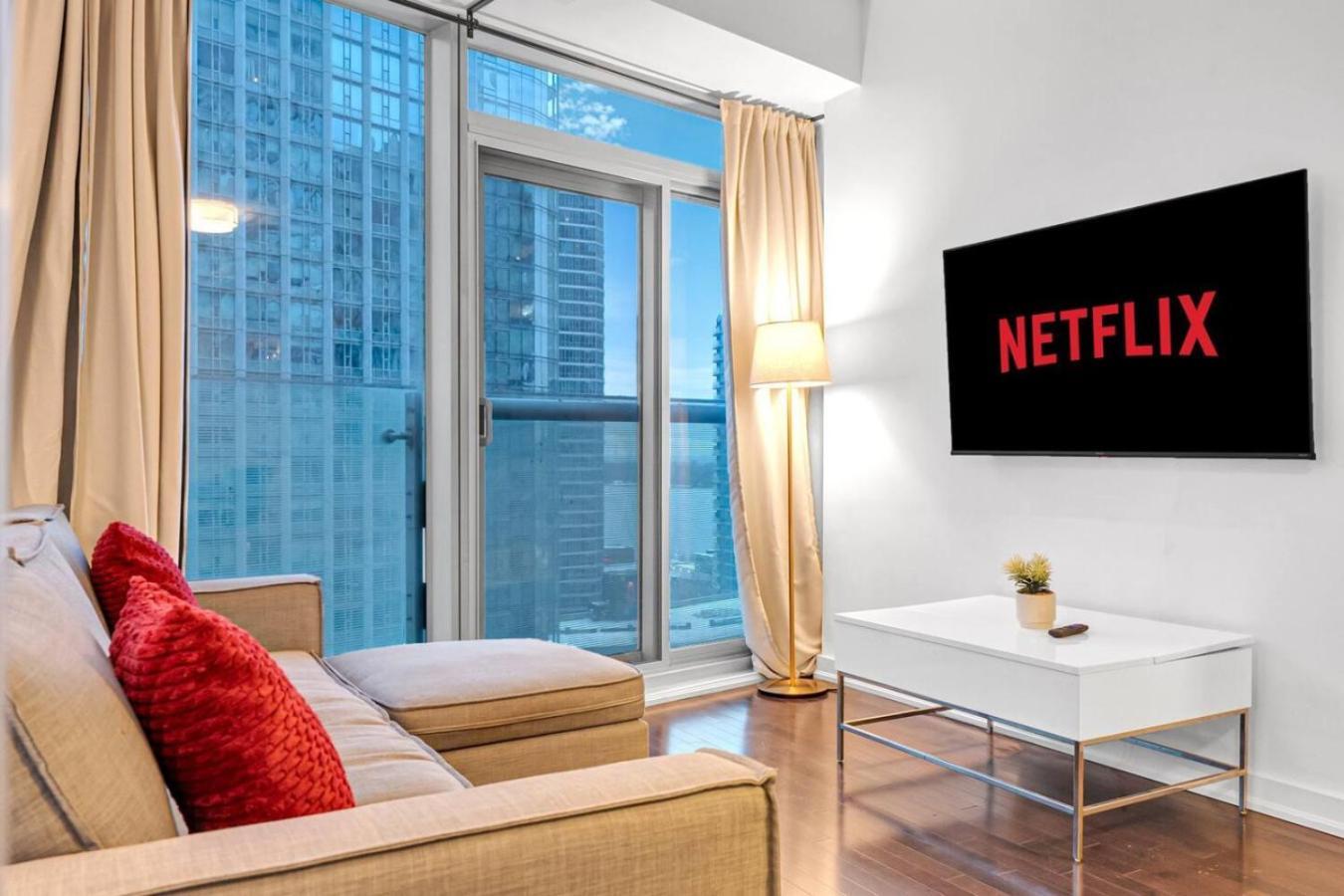 Apartment Sleek 2bd Near Scotiabank Union Water Mtcc *